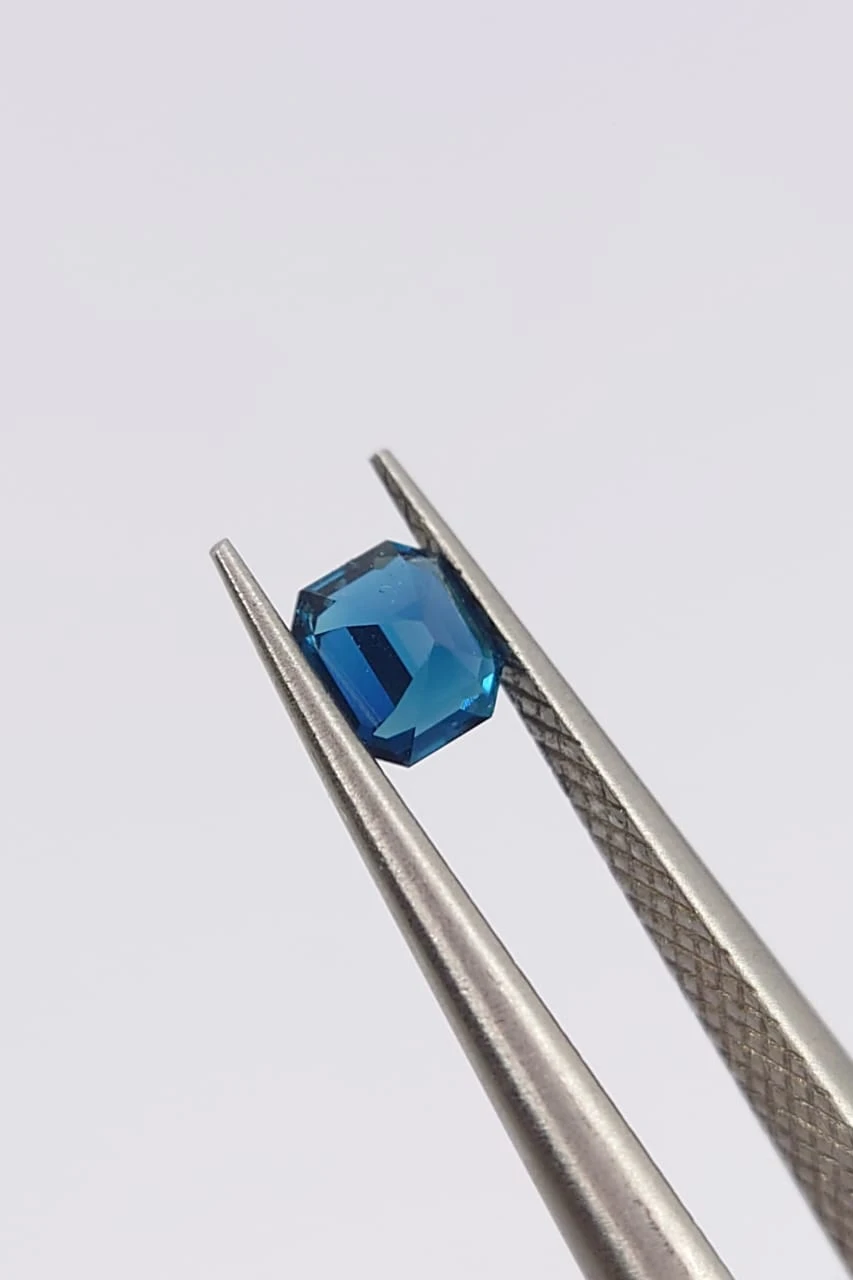 0.20ct Asscher Cut  Tourmaline Loose Gemstone from Afghanistan — view 1